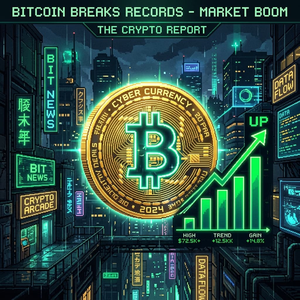 Grafik keuangan dan bitcoin